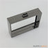 6 1/4 x 4 1/2 inch - gunmetal hollow metal clutch frame with chain