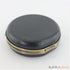 6 inch - antique brass circle clamshell clutch frame with covers