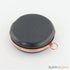 6 inch - rose gold circle clamshell clutch frame with covers