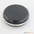 6 inch - silver circle clamshell clutch frame with covers