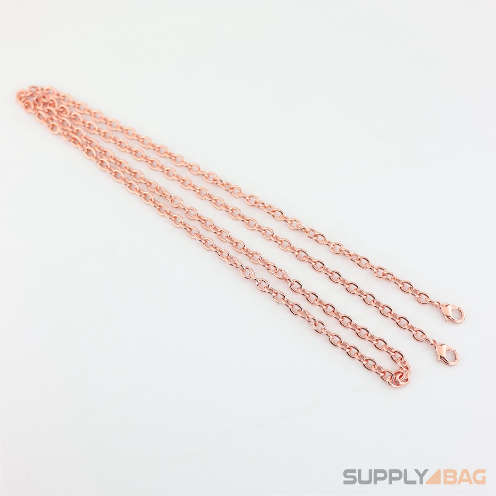 48 inch - rose gold small purse chain
