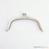 6.5 inch Arched Shape Silver Metal Purse Frame