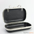 6.5 x 3 3/4 inch - Silver Clamshell Clutch Frame with Covers