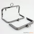 6 x 3 inch - Gunmetal Metal Purse Frame with Chain Loops