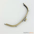 7 1/4 x 2 3/4 inch - kisslock clasp - antique brass arch shape metal