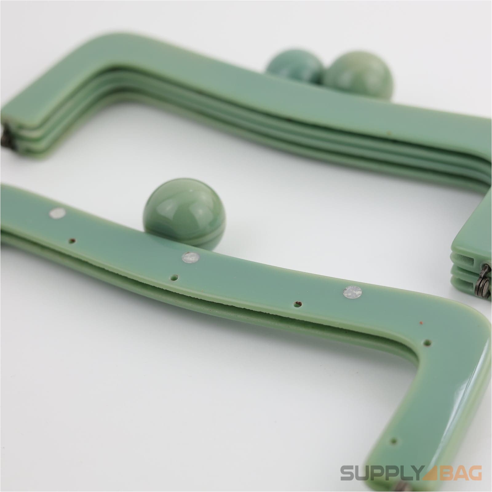 8 1/2 x 3 1/4 inch - Green Acrylic Purse Frame